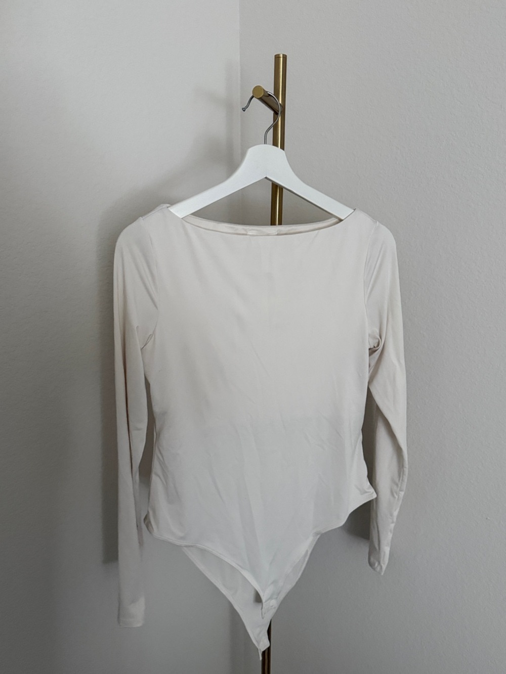 H&M Long Sleeve Bodysuit - Cream